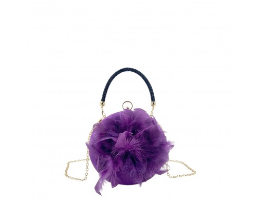 Bolso Clutch Pluma